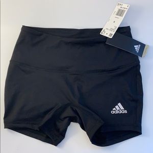 Adidas spandex shorts (black)